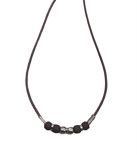 Dark Brown Wax Cord NECKLACE (No Pendant)