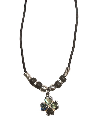 Clover (Paua Shell) PENDANT Necklace