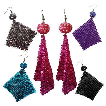 Crystal Chandelier Fashion EARRINGS.