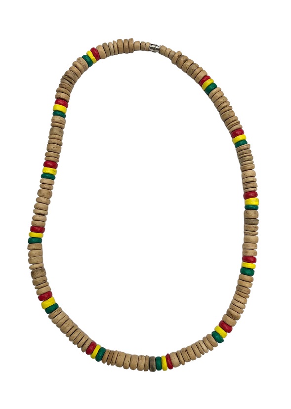 RASTA Tan Coconut Necklace.