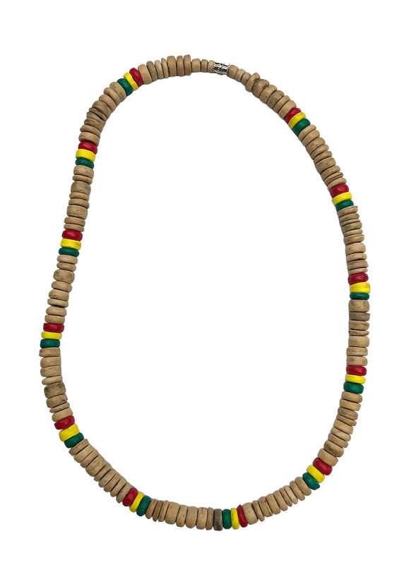 Rasta Tan Coconut Necklace.