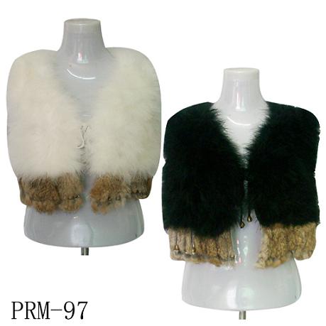 Ostrich Fur VEST