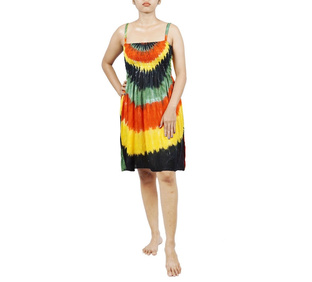 Rasta  TIE DYE Women Dress