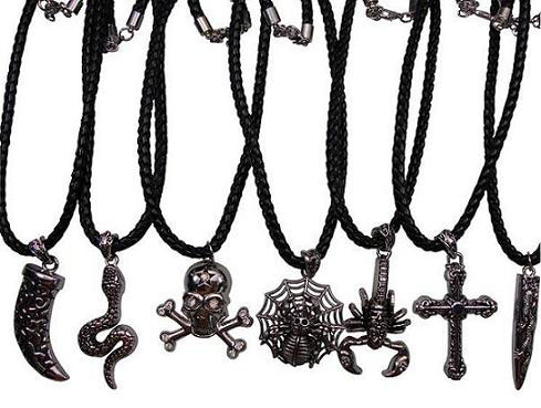 Metal Halloween Designs NECKLACE