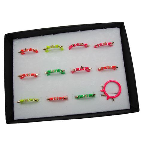 Neon Spikes Fashion RINGs