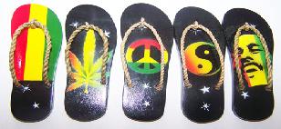 Rasta SANDAL Magnet