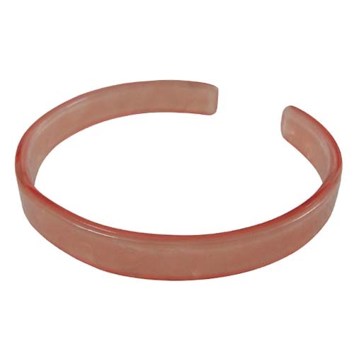 Peach Faux Turtle Shell BANGLE