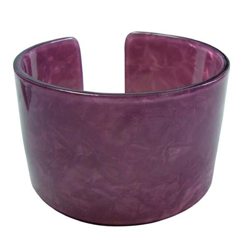 Purple Faux Turtle Shell BANGLE