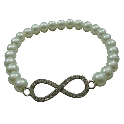 Infinity With Pearl BRACELET