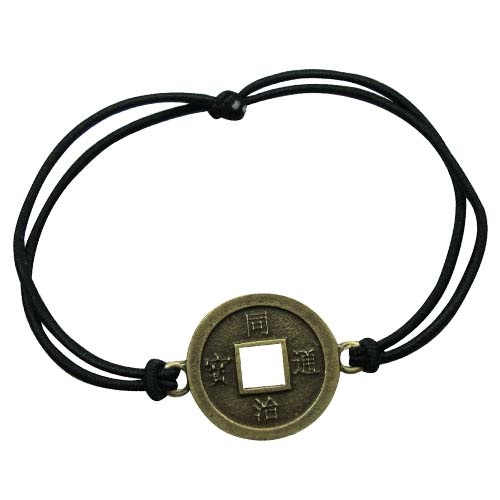 Good Luck (Chinese Coins)Pendant Bracelet