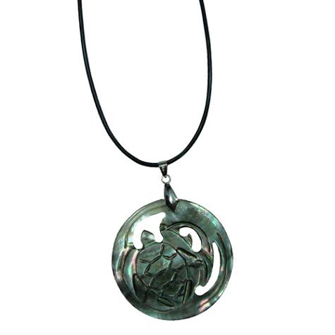 M.O.P Shell PendAnt NeCklACe