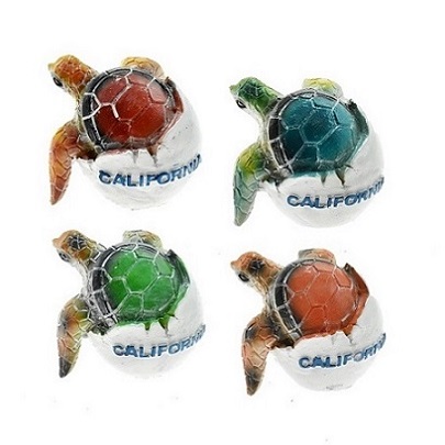 Baby Sea Turtle Hatching ''California'' FIGURINE