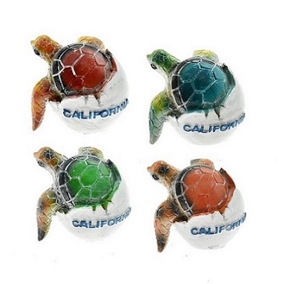 Baby Sea Turtle Hatching ''California'' Figurine