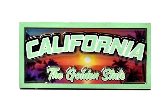 ''The Golden State''  California Magnet