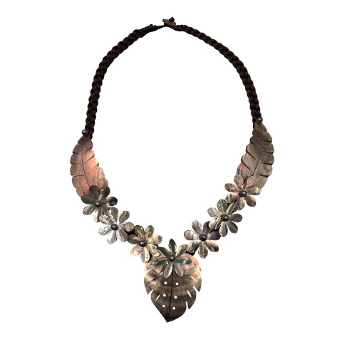 MOP Tiare Flower Shell Necklace