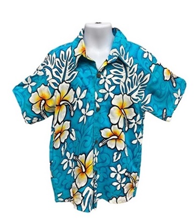 Aloha Hibiscus Boy's SHIRTs Small / Medium