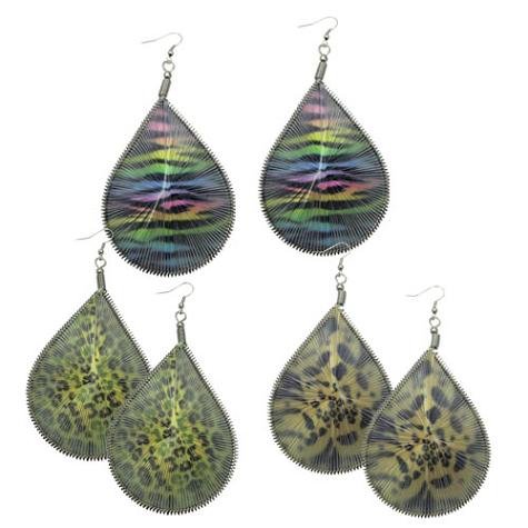 Animal Printed EARRINGS