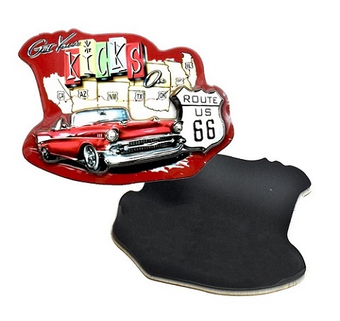 Chevy Bel Air Vintage Retro Classic Car ROUTE 66 Magnet