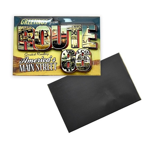 Route 66 America's Main Street 3D Magnet