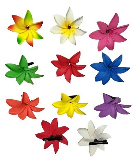 Tiare Flower Hair Clip