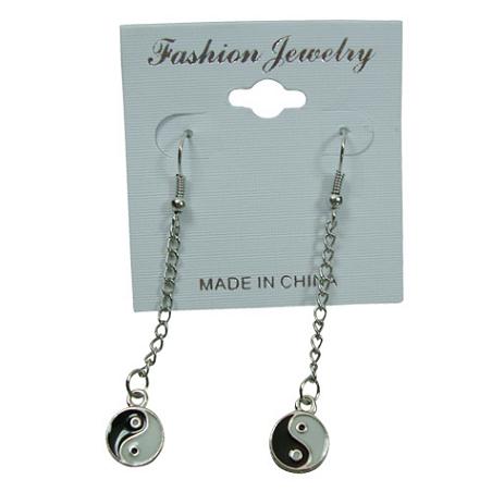 Ying Yang Charm EARRING