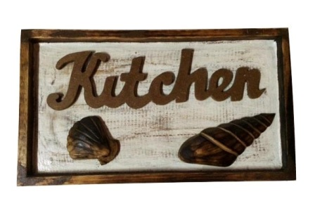 Wood SIGN ''Kitchen''