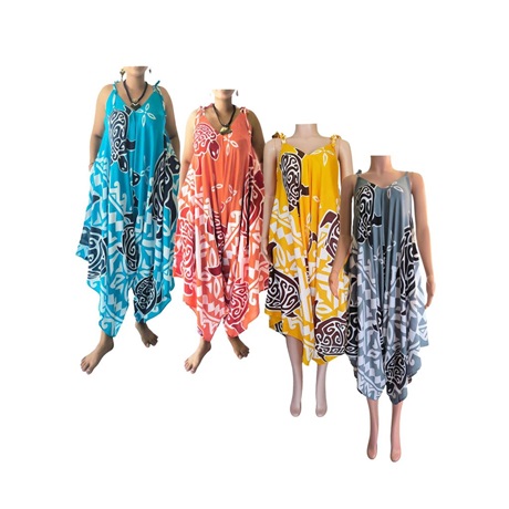 Tribal Turtle Jumpsuit