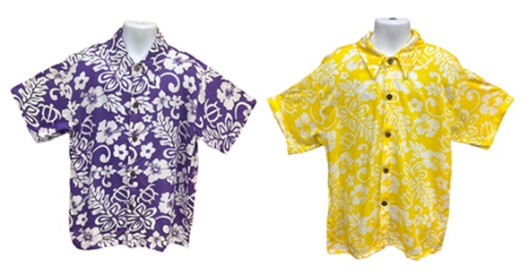 Classic Hibiscus Hawaiian Boy's Aloha SHIRTs Medium