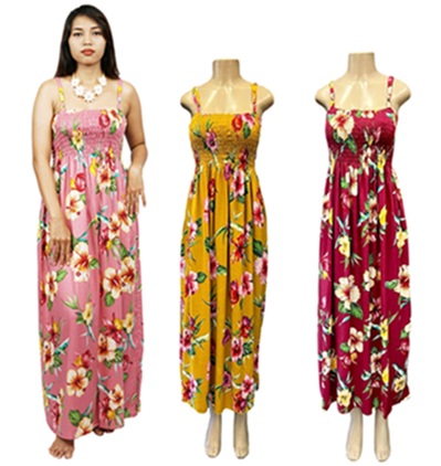 Women's SUMMER Stripe Long Maxi DRESS