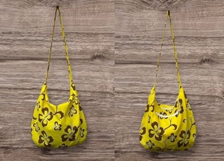 Tropical Flower Crossbody BAG