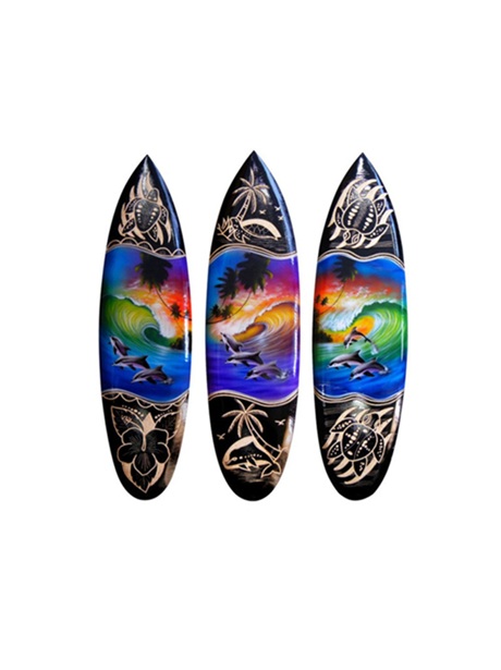 Dolphin Palm Tree Surf Display (12 INCH)