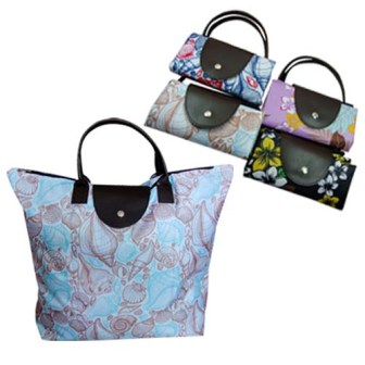 Large Foldable Beach Theme Eco Bags