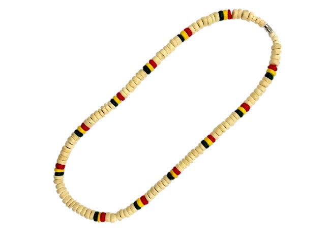 Rasta BLEACH Coconut Necklace