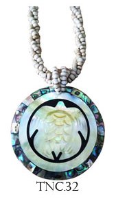 MOP Turtle With PAuA Shell NeCklACe