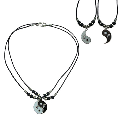 B.F With Yinyang Pendant NECKLACE