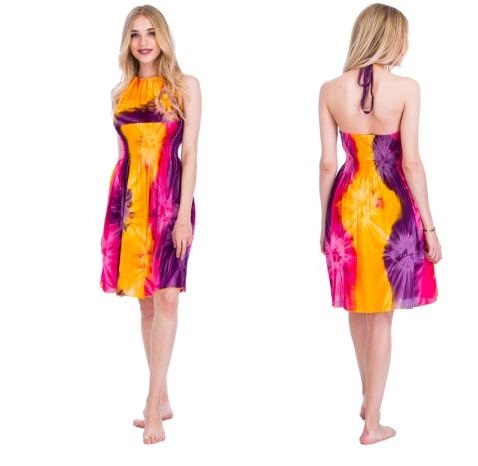 TIE DYE Beach Dress