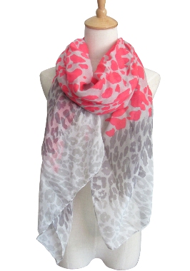 Leopard Motif Summer SCARF