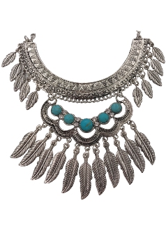 Turquoise Pendant Necklace & Earring Set