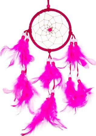 Small Hot Pink Dream Catchers