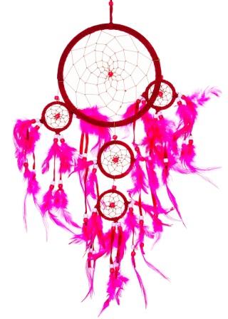 Medium Hot Pink DREAM CATCHERs