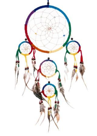 Medium Rainbow Dream Catchers