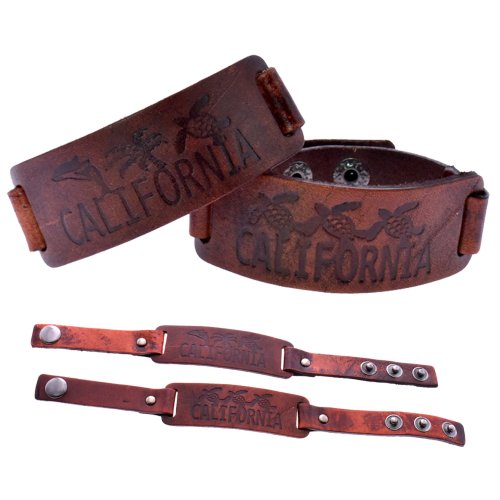 CALIFORNIA LEATHER Bracelet