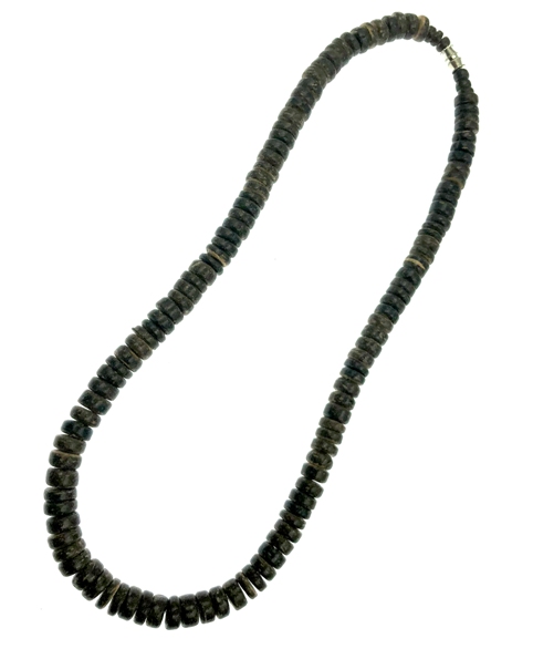 Dark BROWN Coconut Necklace