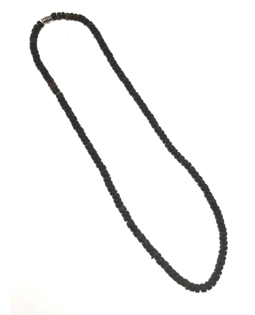 Dark BROWN Coconut Necklace