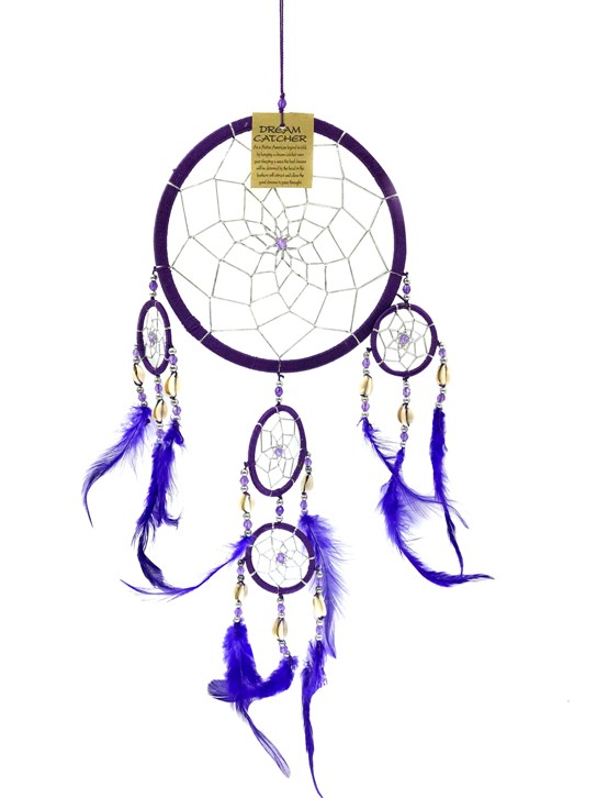 Small DREAM CATCHERs With Cowrie Shells