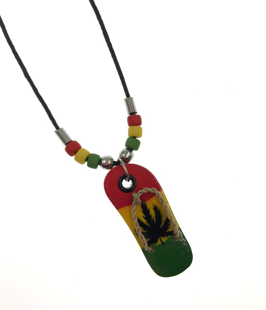 Rasta Sandal Necklace