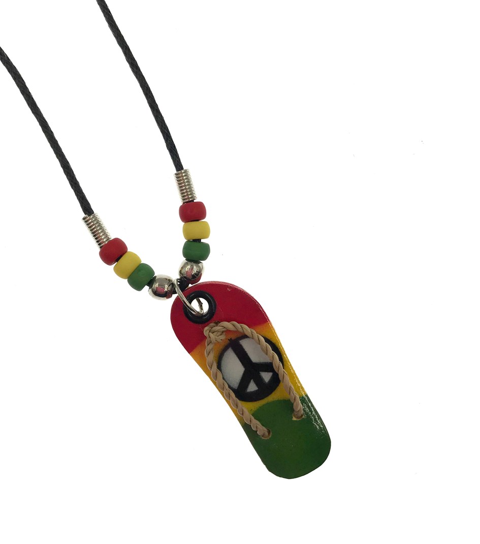 Rasta SANDAL  Necklace