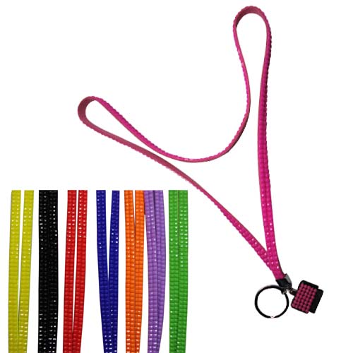 Solid Colors Lanyards With Key RING