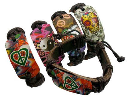 Flash Punk Leather BRACELETs