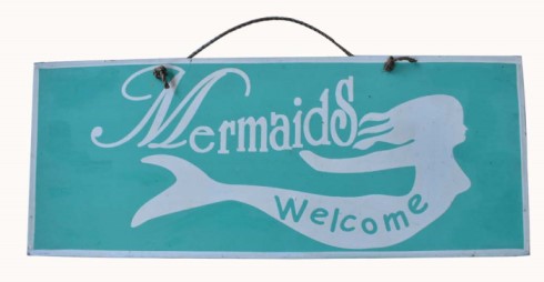 Mermaid SIGN Home Decor